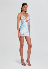 Icelyn Silk Dress