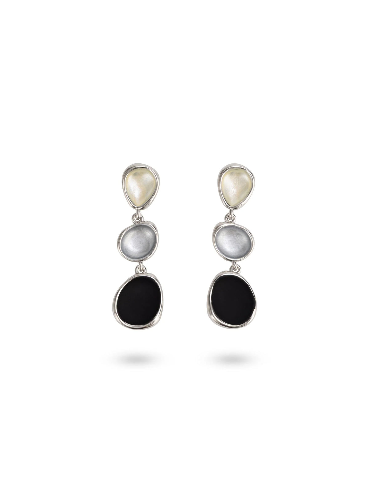 Zinn Earrings Silver
